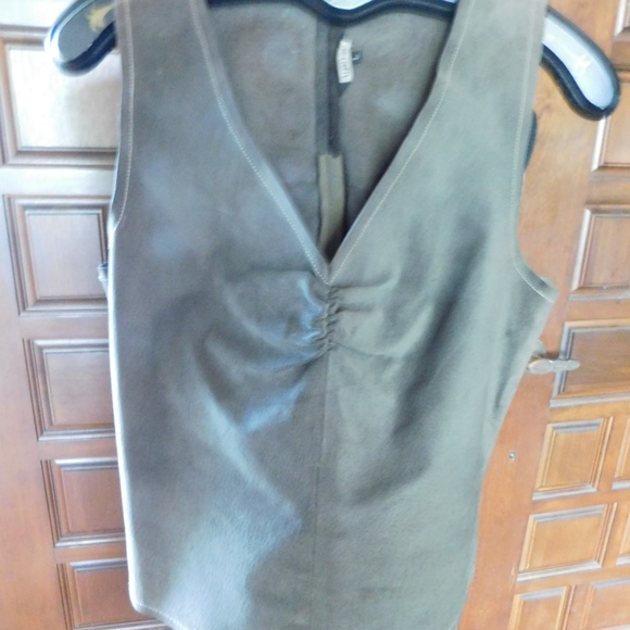 FCZAE Nichols Suede/Leather Shirt w/ Zipper (L) - Picture 4 of 4